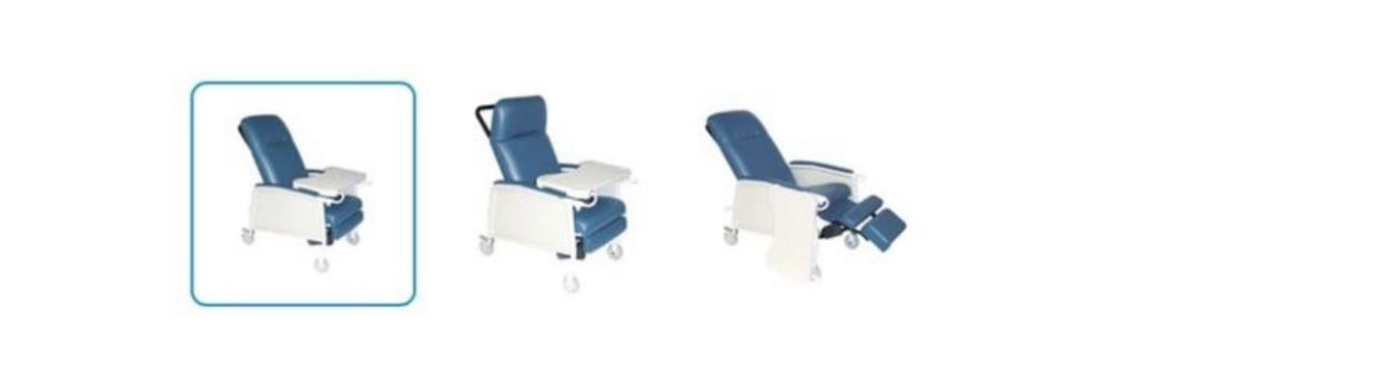 3 Position Bariatric Geri Recliner Chair