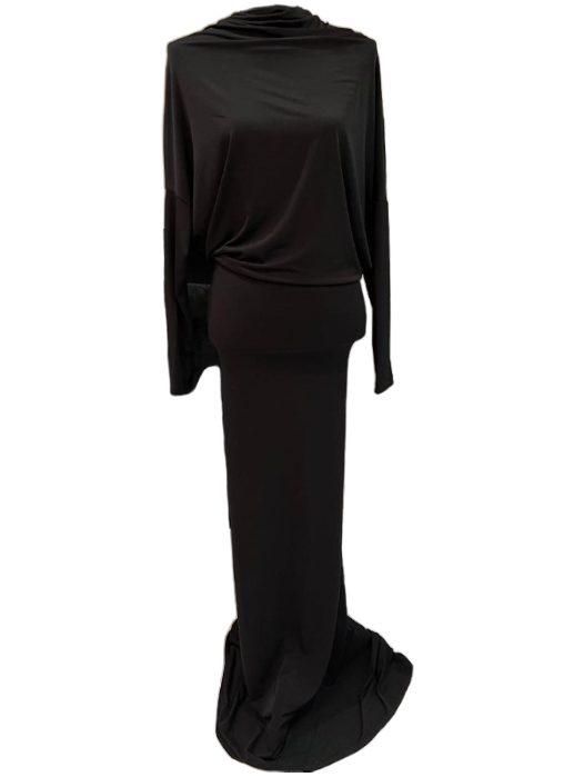 Black Designer Long Dress